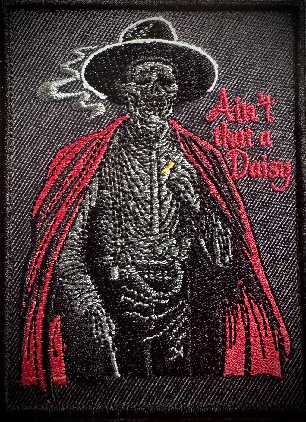 Custom patch embroidery artwork