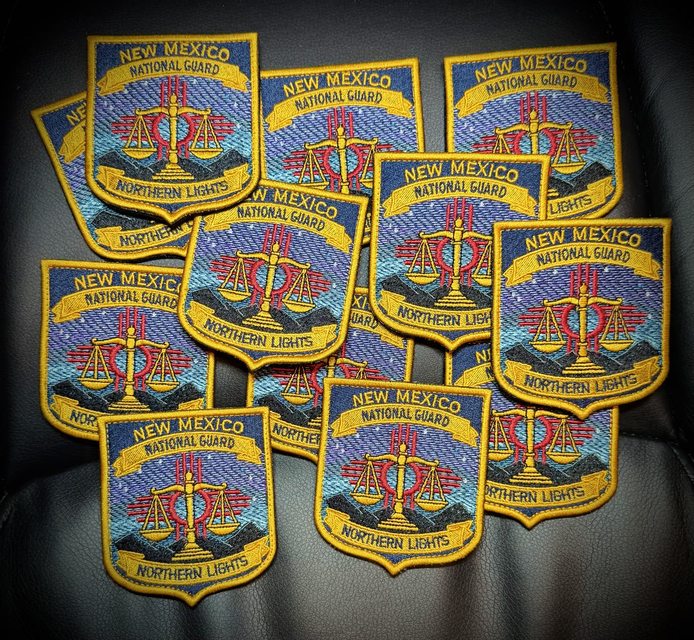 New Mexico National Guard Northern Lights unit patches production run
